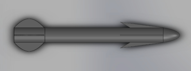 Rocket Solidworks CAD Model
