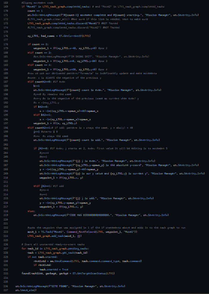 Search and Rescue Algorithm pt. 1