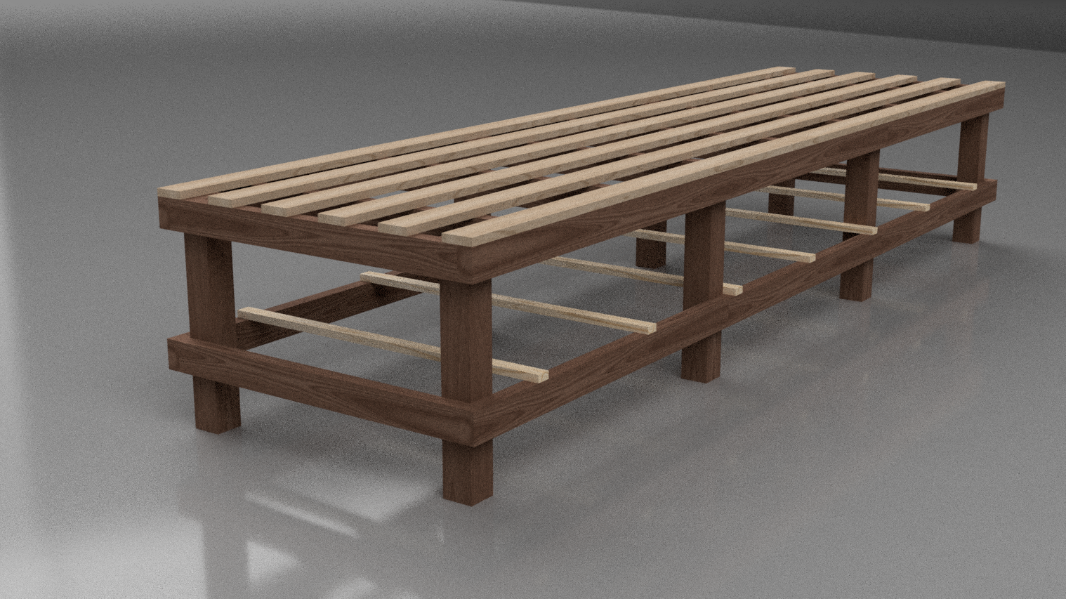 Eagle Project: Greenhouse Bench CAD