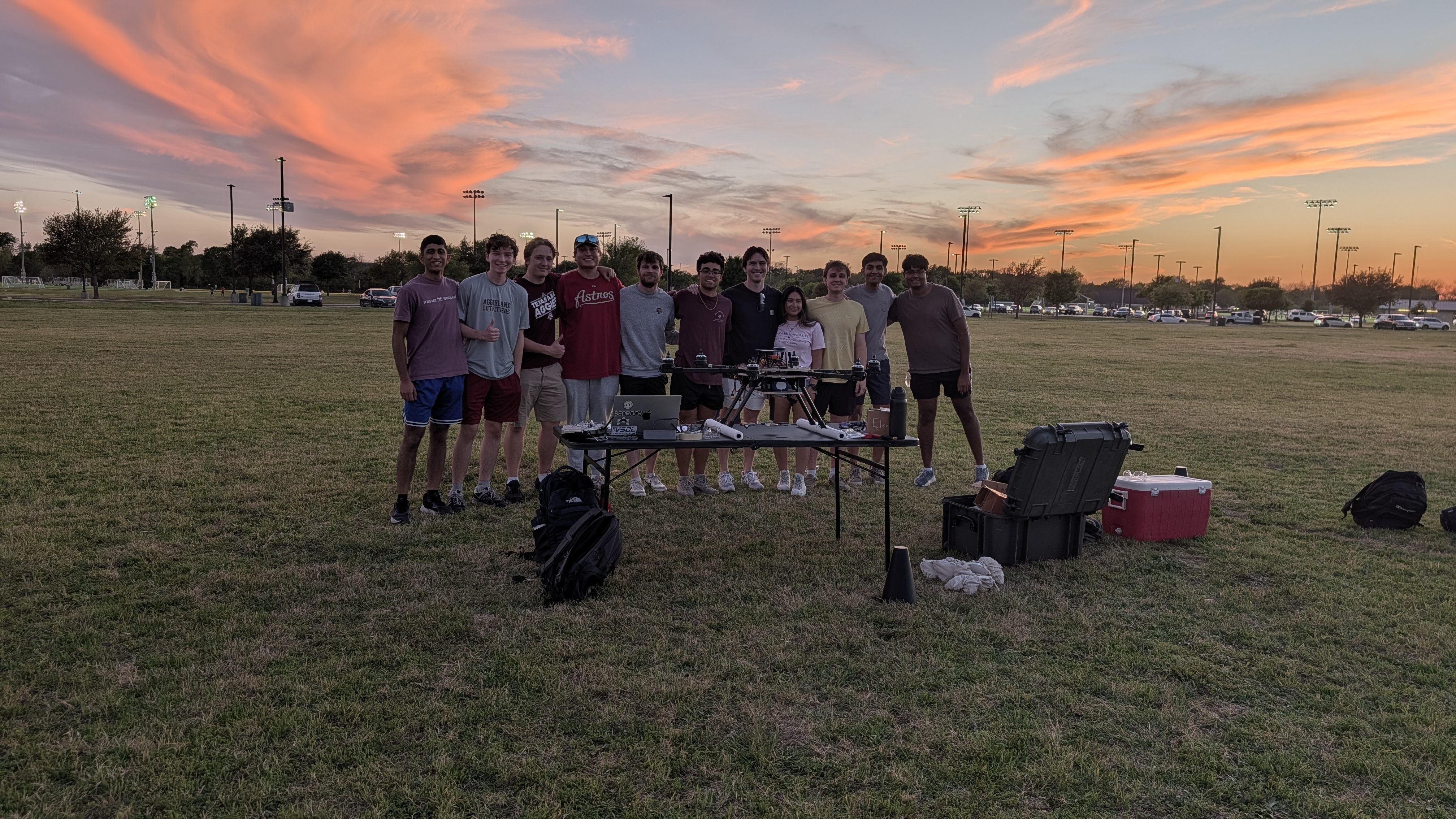 VFD Group Photo @ Flight Testing